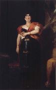 George Henry Harlow Sarah Siddons as Lady Macbeth Sweden oil painting artist